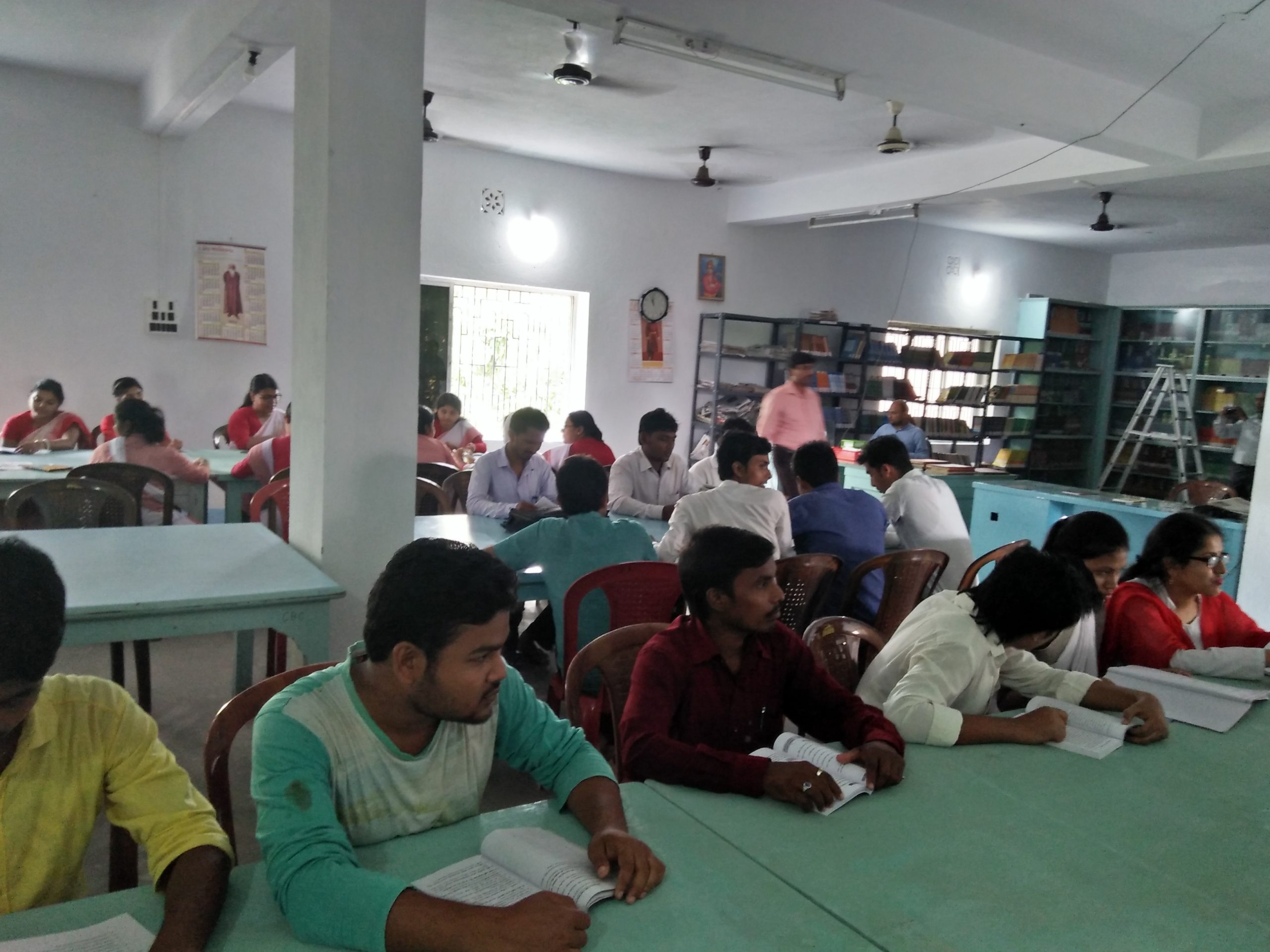 Library cum reading room